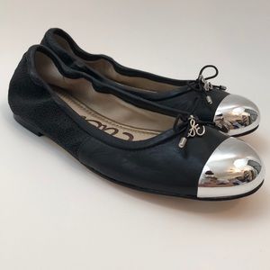 Sam Edelman Fairleigh Cap Toe Ballet Flats